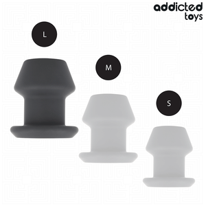 ADDICTED TOYS - PLUG ANAL CREUX EXTRÊME TAILLE L 10,4 CM