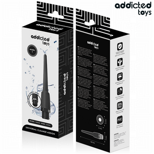 ADDICTED TOYS - NETTOYANT ANAL AVEC ADAPTATEUR UNIVERSEL MODÈLE 1