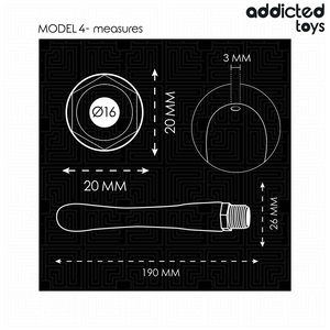 ADDICTED TOYS - NETTOYEUR ANAL AVEC ADAPTATEUR UNIVERSEL MODÈLE 4