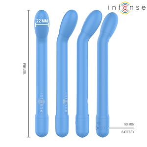 INTENSE - STIMULATEUR DE POINT G RECHARGEABLE KARLIE BLEU