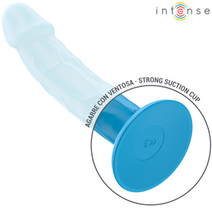 Intense – Phoebe vibrateur réaliste 10 vibrations télécommande bleu