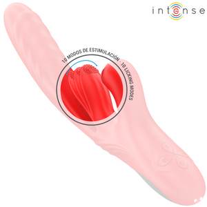 Intense – Karol vibrateur multifonction poussée & stimulation & ondes stimulantes rouge