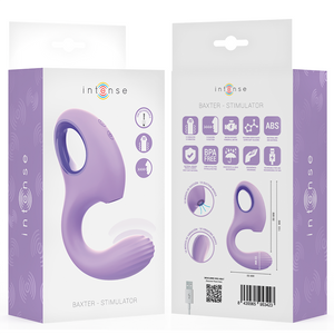 Intense – Baxter vibrateur & stimulateur violet