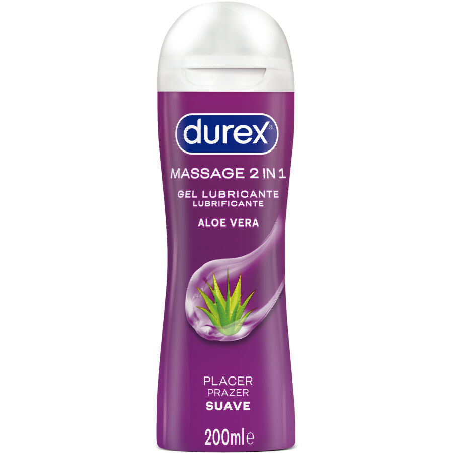 DUREX - PLAY 2-1 LUBRIFIANT INTIME ET MASSAGE À L'ALOE VERA