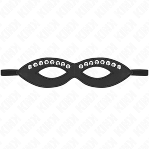 KINK - MASQUE POUR LES YEUX AVEC MINI RIVETS MODÈLE 1 20,5 x 5,5 CM