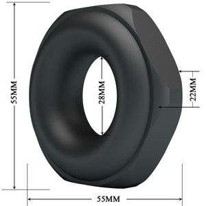 CRAZY BULL - BAGUE EN SILICONE JARVIUS MODÈLE 14
