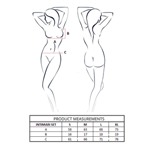 PASSION - ENSEMBLE SOUTIEN-GORGE + CULOTTE INTIMARI ROSE L/XL