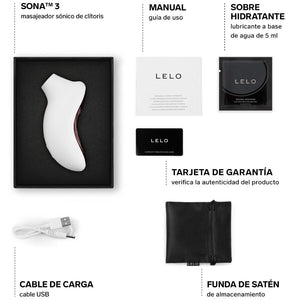 LELO - SONA 3 CRÈME DE MASSAGE CLITORAL SONIC