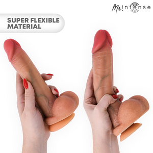 MR INTENSE - GARY M PÉNIS EN SILICONE ULTRA-RÉALISTE AVEC TESTICULES 20 CM -Ø- 4,2 CM