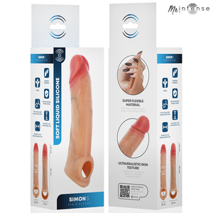 MR INTENSE - SIMON S PROTECTION PÉNALE EN SILICONE 13 CM -Ø- 4 CM