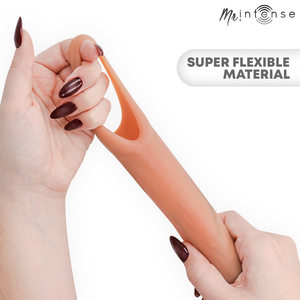 MR INTENSE - ARNOLD L VIBRATEUR MANCHON PÉNIS EN SILICONE AVEC TÉLÉCOMMANDE 16 CM -Ø- 4,5 CM