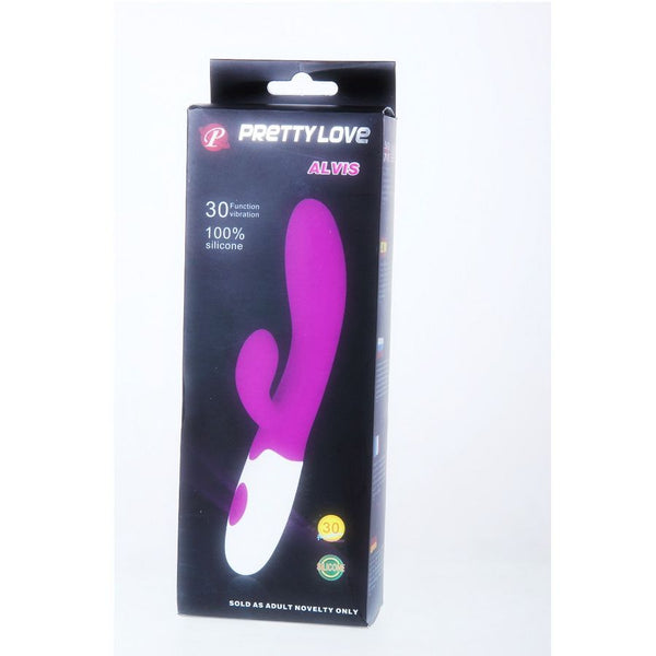 Pretty Love – Flirtation Alvis, vibromasseur rabbit avec stimulateur de clitoris