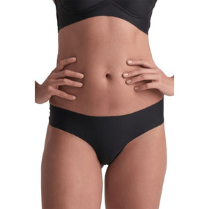 BYE-BRA - PACK 2 TANGAS INVISIBLES BEIGE Y NEGRO TALLA XL