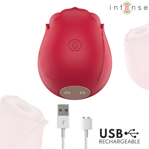 INTENSE - CAMELLIA SUCCION CLITORIALE ROSE PAR WAVES BORDEAUX