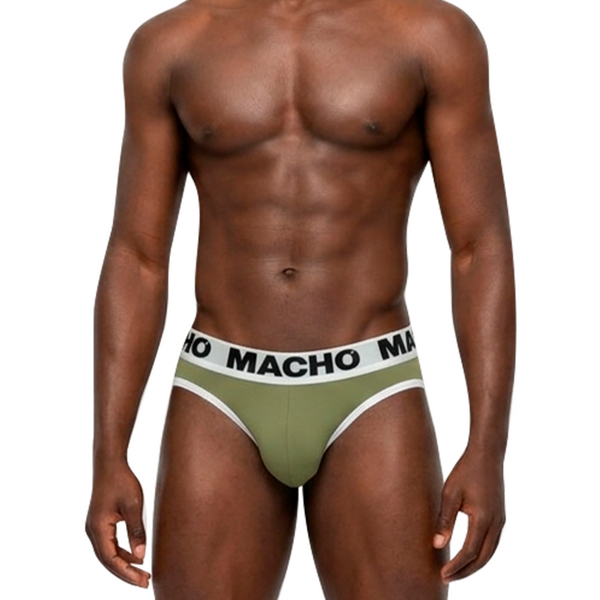 MACHO - MCH013 MILITAIRE GREEN SLIP S