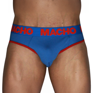 MACHO - MCH005 CLASSIC SLIP BLEU + ROUGE M