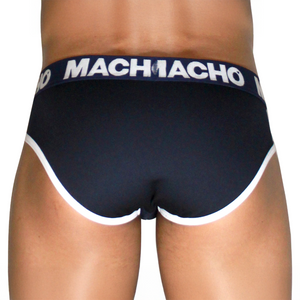 MACHO - MCH008 Slip classique bleu marine L