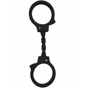 DIABLO PICANTE - MENOTTES EN SILICONE NOIRES