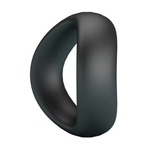 CRAZY BULL - VALEN ANNEAU PÉNAL ERGONOMIQUE EN SILICONE NOIR
