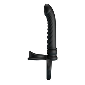 PRETTY LOVE - VIBRATEUR ANAL MERRITT AVEC ANNEAU ET VIBRATION NOIR