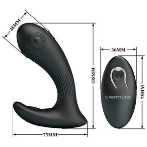 PRETTY LOVE - VIBRATEUR DE PROSTATE MIRABELLE AVEC TÉLÉCOMMANDE