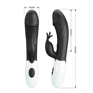 PRETTY LOVE - RASMUSSEN VIBRATEUR LAPIN 30 FONCTIONS NOIR