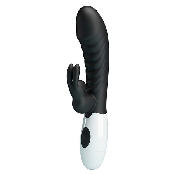 PRETTY LOVE - VIBRATEUR LAPIN NAUGHTY BUNNY 30 FONCTIONS NOIR