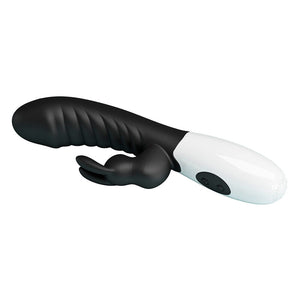 PRETTY LOVE - VIBRATEUR LAPIN NAUGHTY BUNNY 30 FONCTIONS NOIR