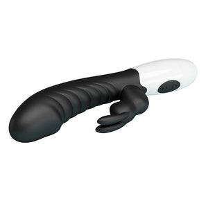 PRETTY LOVE - VIBRATEUR LAPIN NAUGHTY BUNNY 30 FONCTIONS NOIR