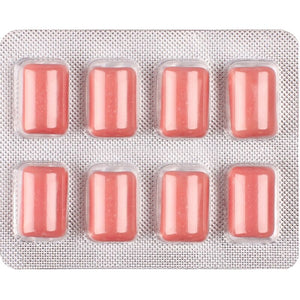 WUG Climax - Chewing-gum fonctionnel à base de maca, de damiana et de ginseng pour stimuler le désir et la vitalité intime. Plaquette thermoformée de 8 unités.