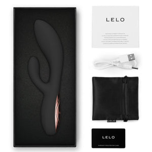 LELO - INA THRUST RABBIT VIBRATEUR À POUSSÉE NOIR