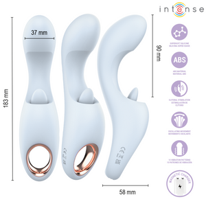 INTENSE - ANYA STIMULATEUR DE VIBRATIONS ET DE MOUVEMENTS MULTIFONCTIONNEL