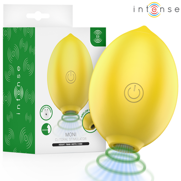 INTENSE - MONI STIMULATEUR DE SUCCION CLITORIELLE LEMON