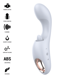 INTENSE - ANYA STIMULATEUR DE VIBRATIONS ET DE MOUVEMENTS MULTIFONCTIONNEL