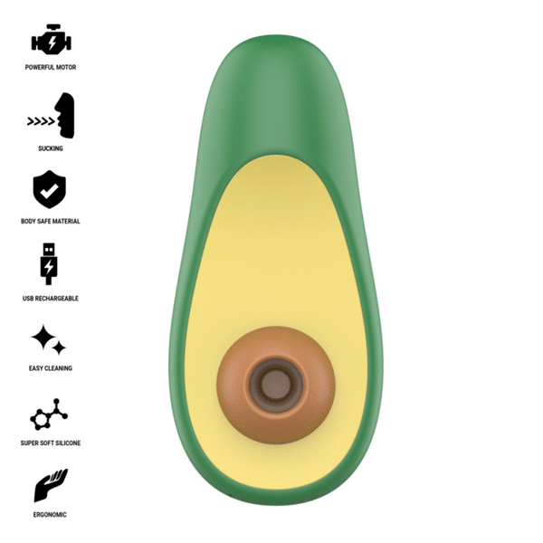 INTENSE - WAKI STIMULATEUR DE SUCCION CLITORIALE AVOCADO