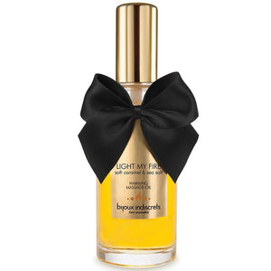 Bijoux – Huile de massage effet chaleur arôme caramel