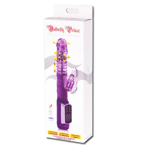 Baile – Rabbit Butterfly Prince, vibromasseur rotatif 23 cm