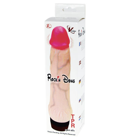 Baile – Rockin' Dong III, gode vibrant réaliste extra large, 21,5 cm