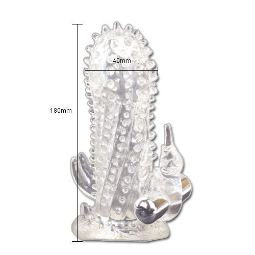BAILE - BRAVE MAN EXTENSION PENE VIBRADOR RABBIT 