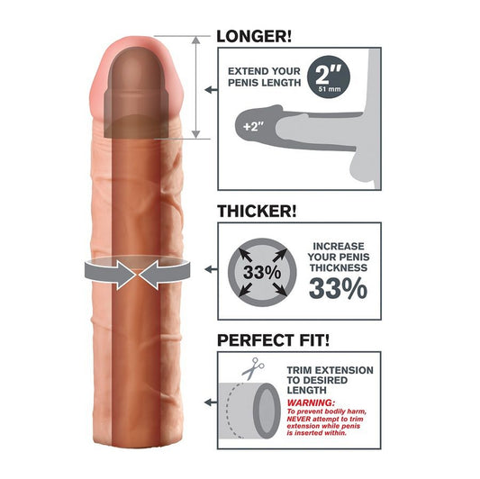 FANTASY X-TENSIONS - PERFECTE 2 EXTENSIES VOOR PENIS