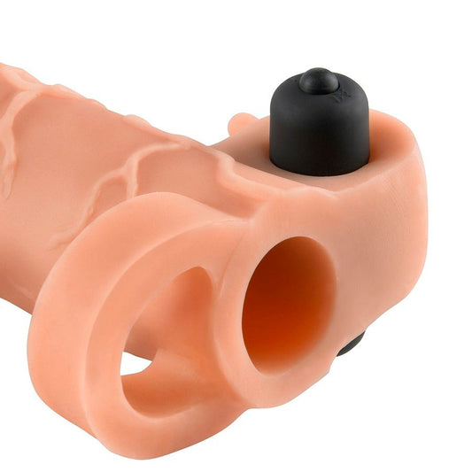 FANTASY X-TENSIONS - VERLENGING VOOR DE PENIS MET VIBRADOR ECHT GEVOEL 2