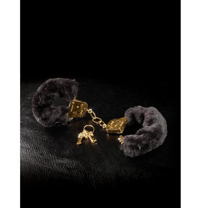 FFS Gold Deluxe Furry Cuffs