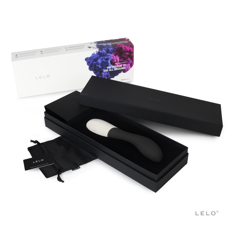 LELO - MONA WAVE VIBRADOR NEGRO 