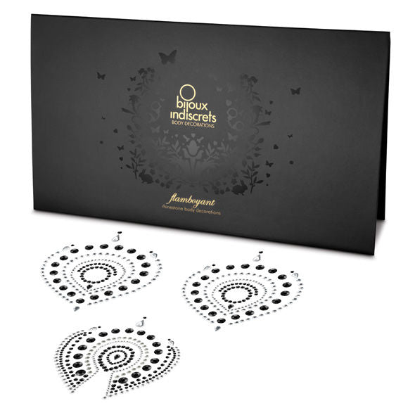 SIERADEN - INDISCRETS FLAMBOYANT ZWART &amp; ZILVER