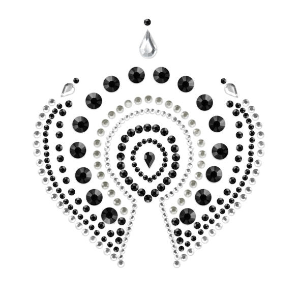 Bijoux Indiscrets – Flamboyant, parure de corps noir & argent