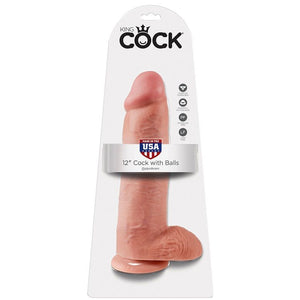 King Cock with balls 12 inch