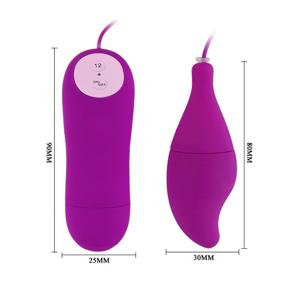 Baile – Pleasure Shell, œuf vibrant lilas 12 vitesses