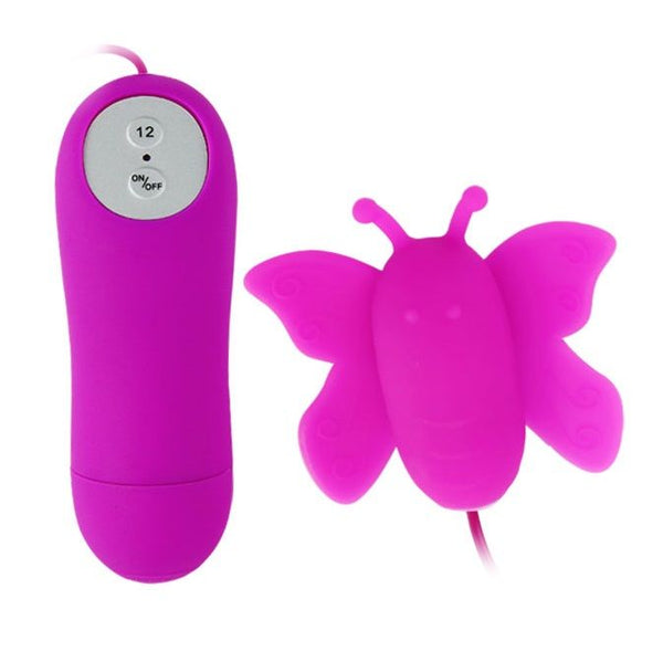 Baile – Love Eggs, stimulateur de clitoris papillon télécommandé 12 vitesses (lilas)