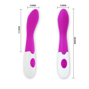Pretty Love – Bishop, vibromasseur lilas et blanc