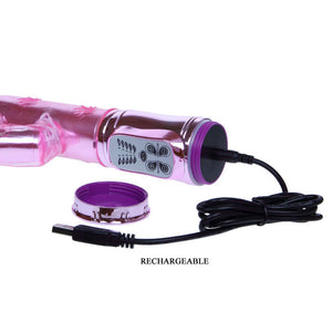 Baile – Throbbing Bunny, vibromasseur rabbit rotatif rose